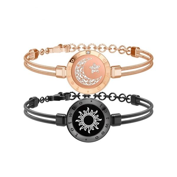 Sun-Moon Smart Sensing Couple Bracelet - Image 3